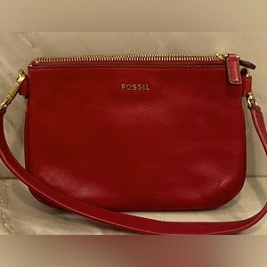 Fossil small leather bag